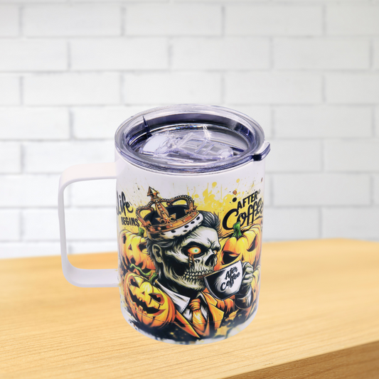 50% OFF 12 oz coffee mug with free coaster. "Zombie"