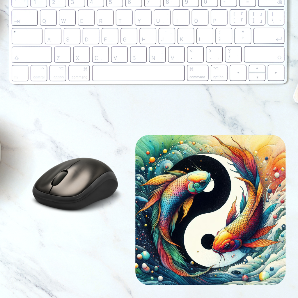 "Yin and Yang" Mousepad (8.5 x 7.1 x 0.12)