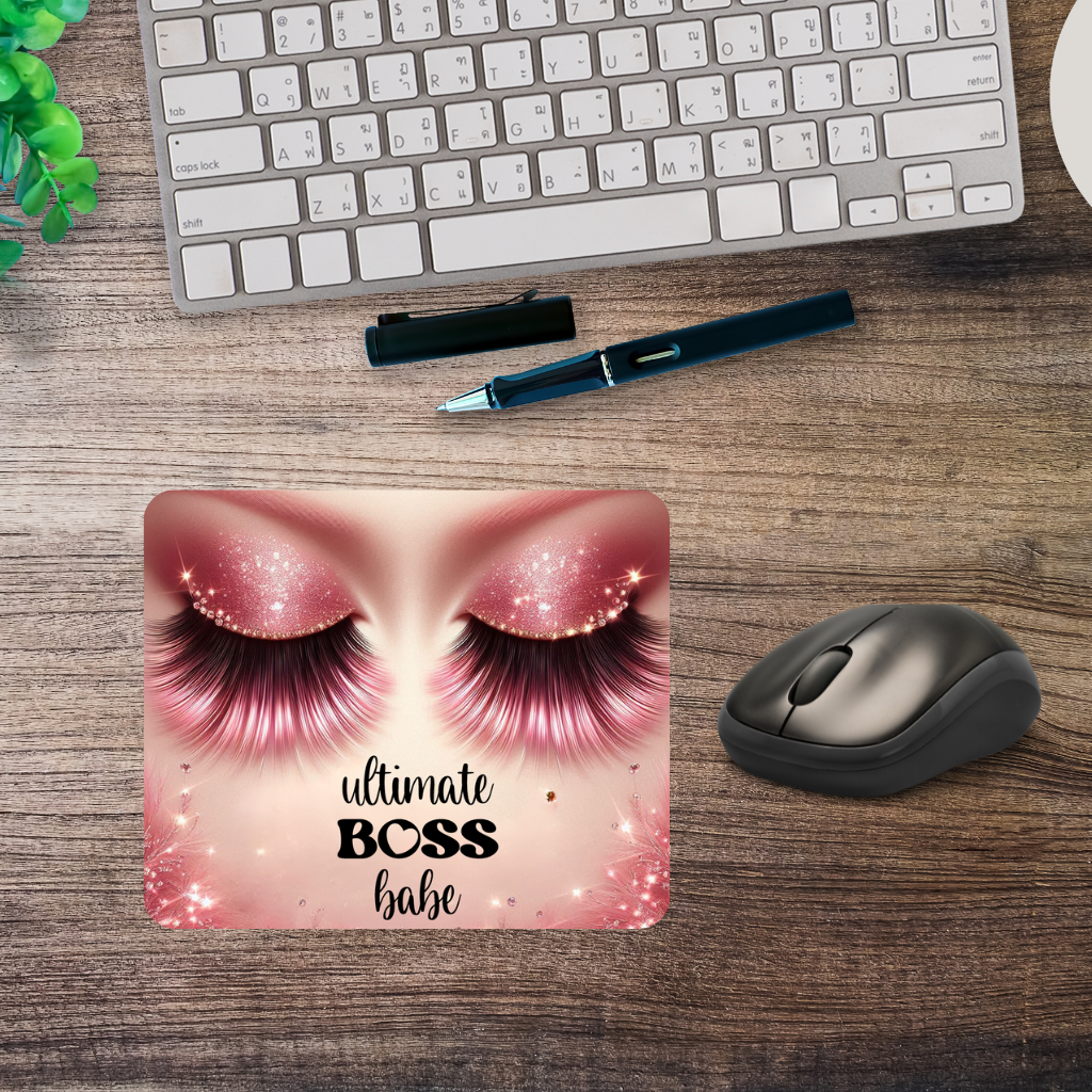 "Ultimate Boss Babe" Mousepad (8.5 x 7.1 x 0.12)