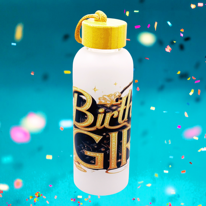 'Birthday Girl" Glass Water Bottle 20oz