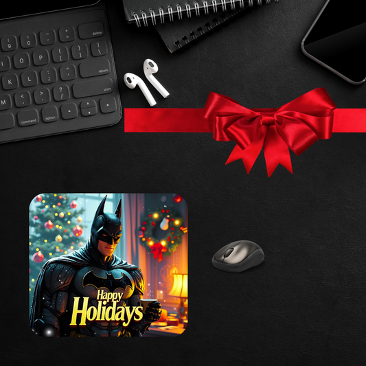 "Batman Happy Holidays" Mousepad (8.5 x 7.1 x 0.12)