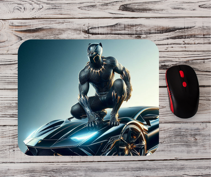 Black Panther Mousepad (9.4x7.9x0.12 )