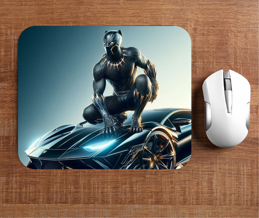 Black Panther Mousepad (9.4x7.9x0.12 )