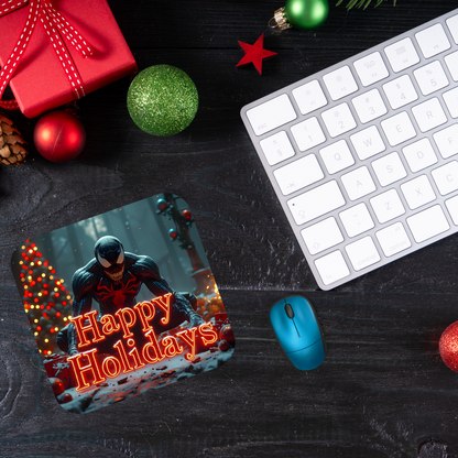 "Venom Happy Holidays" Mousepad (8.5 x 7.1 x 0.12)